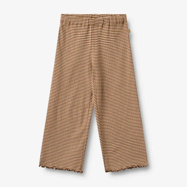 wheat-ela-jerseyhose-warm-hazel-stripe-bio image 1