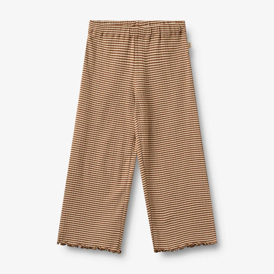 wheat-ela-jerseyhose-warm-hazel-stripe-bio image 1