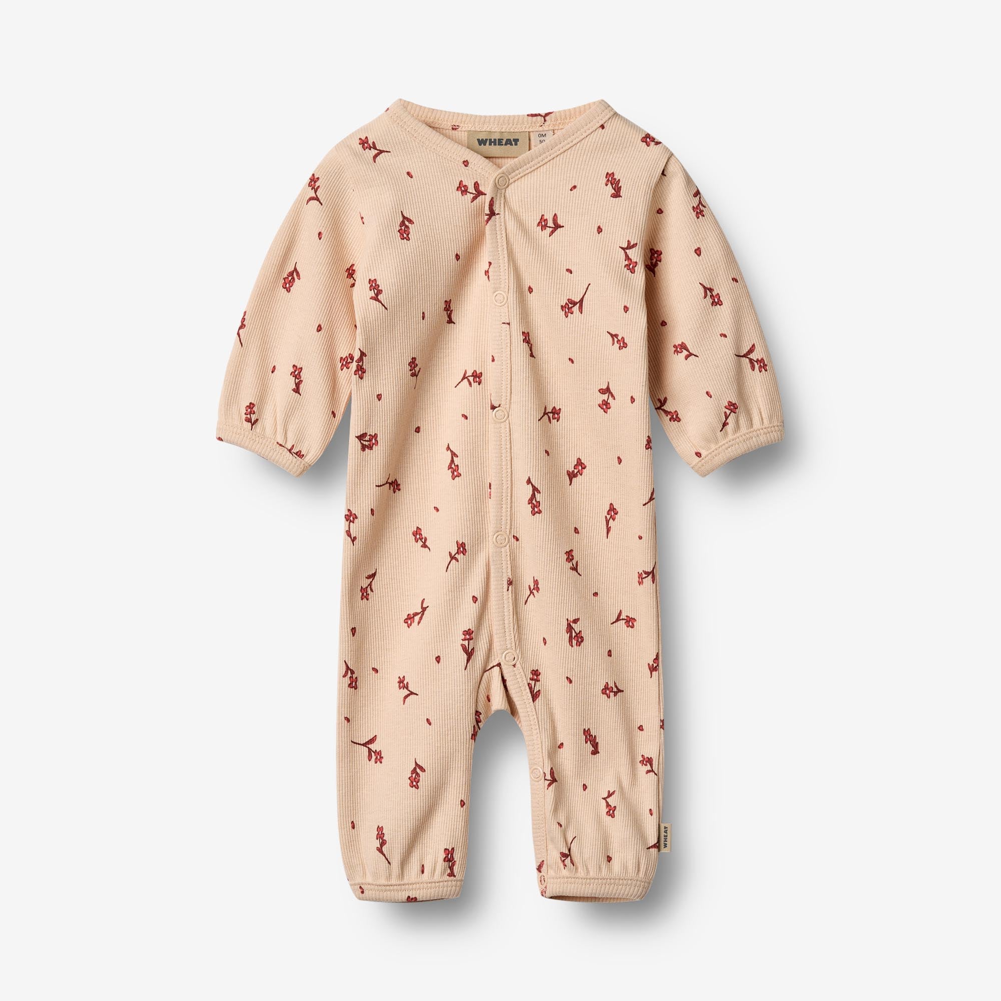 wheat-felizia-jumpsuit-l-s-strampler-rose-water-flowers-bio image 1