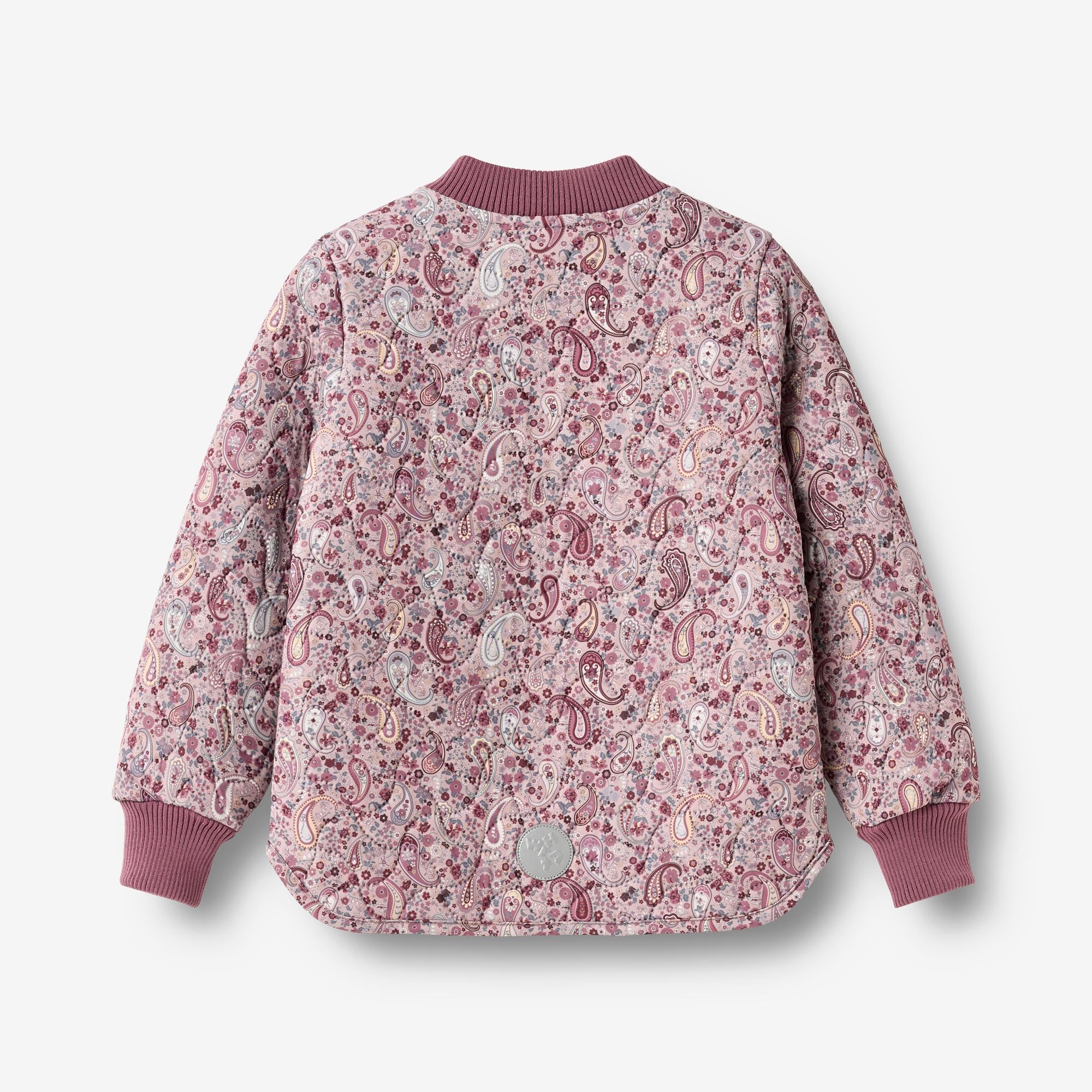 wheat-loui-thermojacke-dry-rose-paisley-recycling-steppjacke image 2