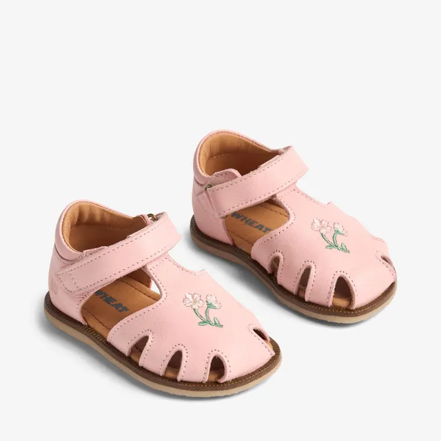 wheat-lowe-sandale-lauflernschuh-misty-rose-leder image 1