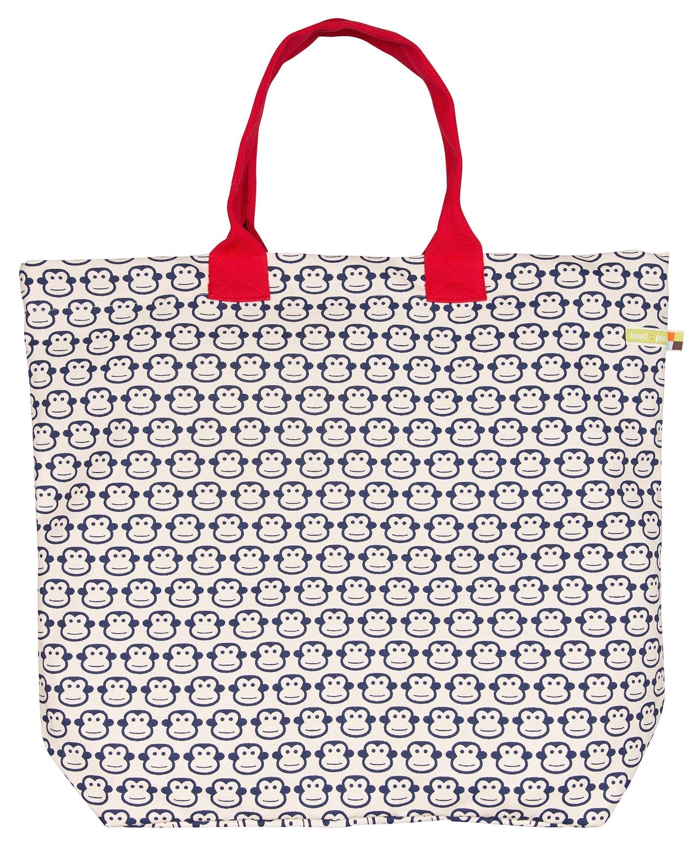 loud-proud-classics-tasche-gro-stofftasche-webstoff-druck image 1
