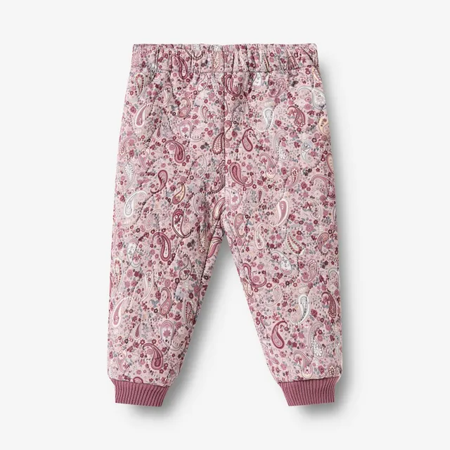 wheat-thermo-pants-alex-babyhose-dry-rose-paisley-winddicht image 1