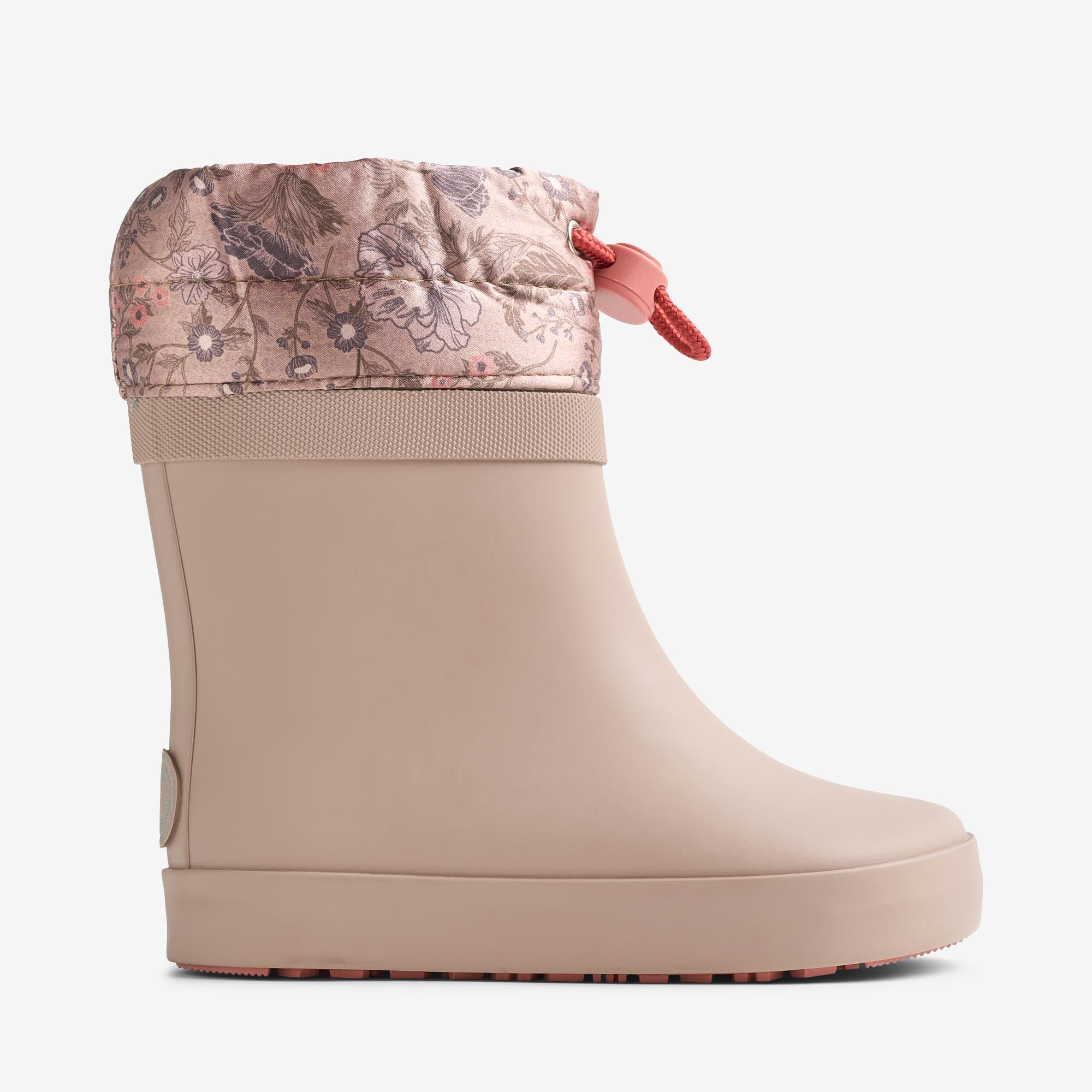 wheat-arden-thermo-barefoot-gummistiefel-golden-flowers-wollfutter image 6