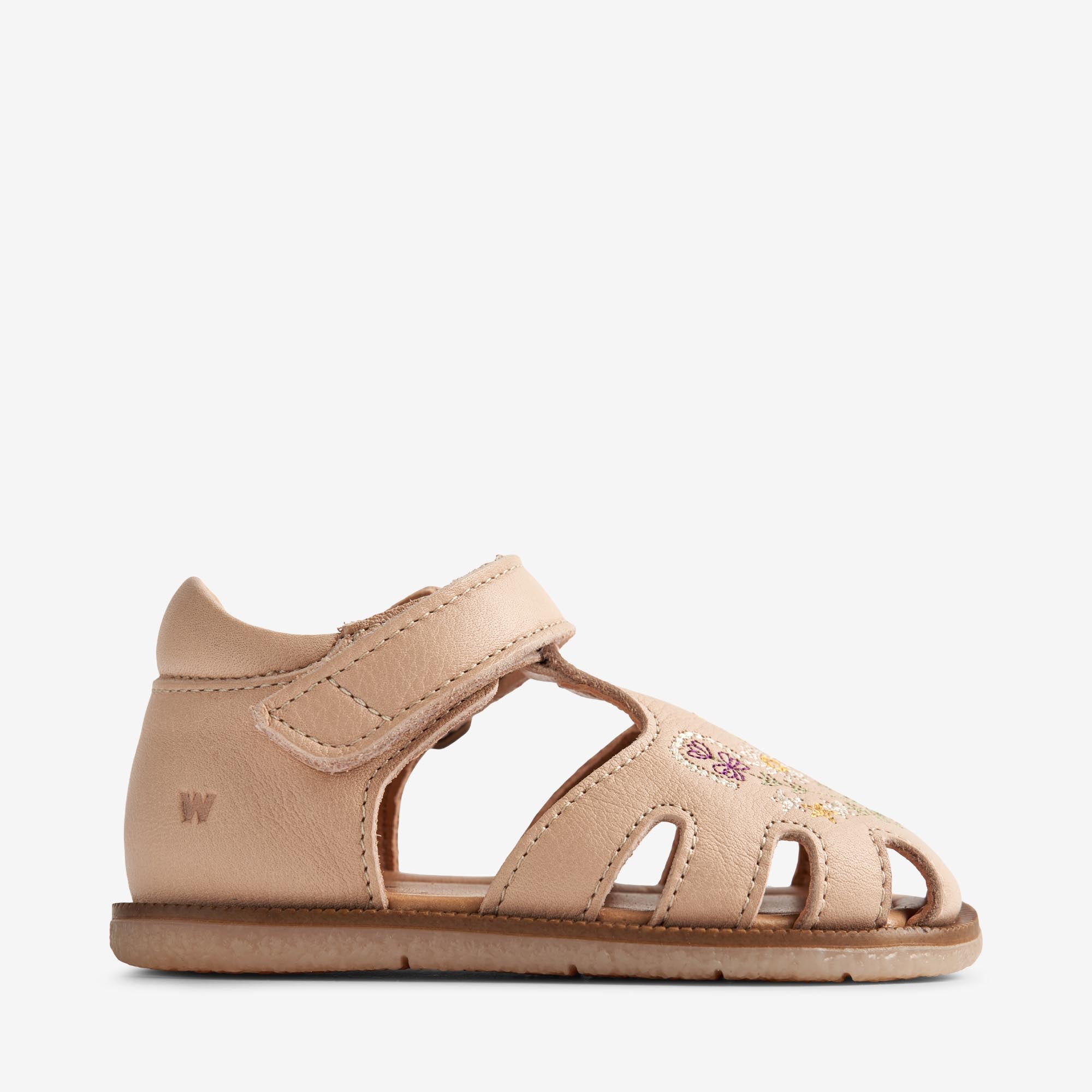 wheat-lowe-sandalen-beige-rose-leder-lauflernschuhe-baby image 3