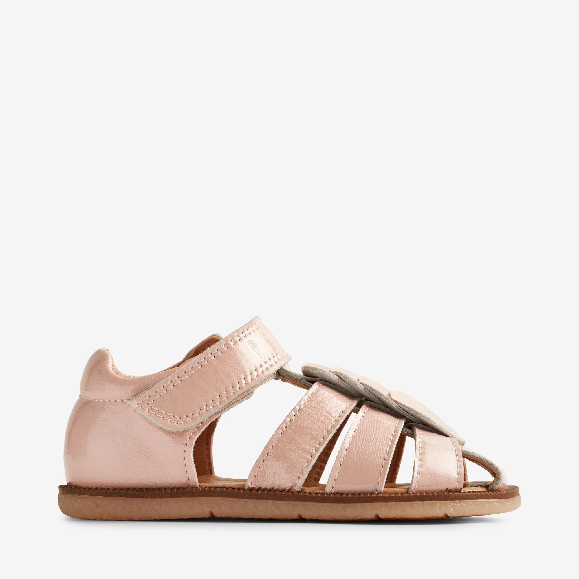 wheat-hana-sandale-rose-ballet-lackleder-klett-herz image 3