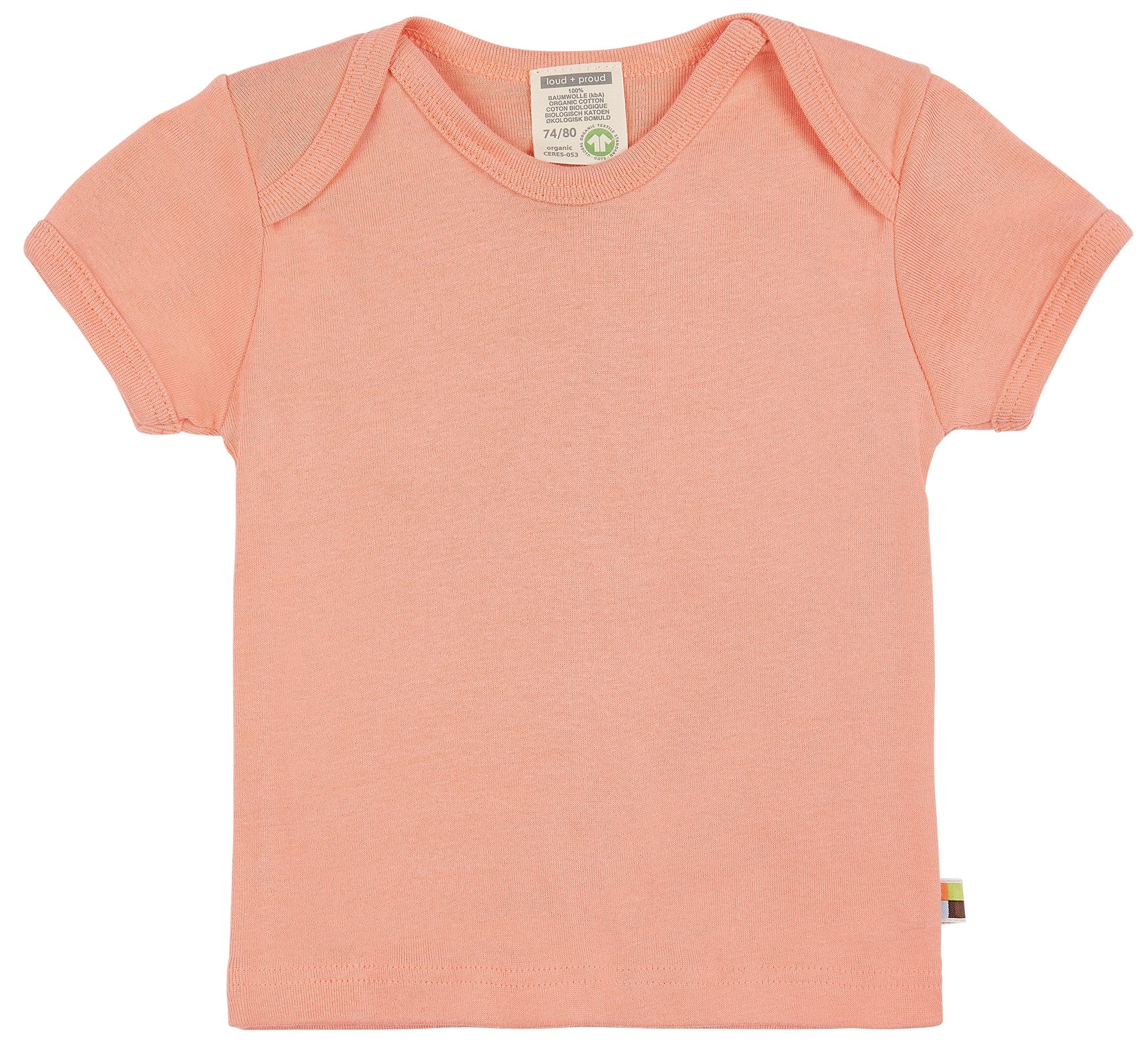 loud-proud-classics-uni-t-shirt-copper-86-92-feinripp image 3