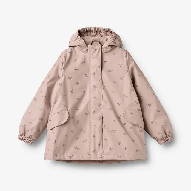 wheat-outerwear-thermo-rain-jacket-rika-regenjacke-dry-rose-flowers image 1