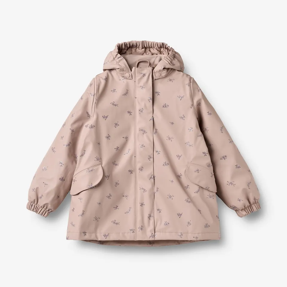 wheat-outerwear-thermo-rain-jacket-rika-regenjacke-dry-rose-flowers image 1