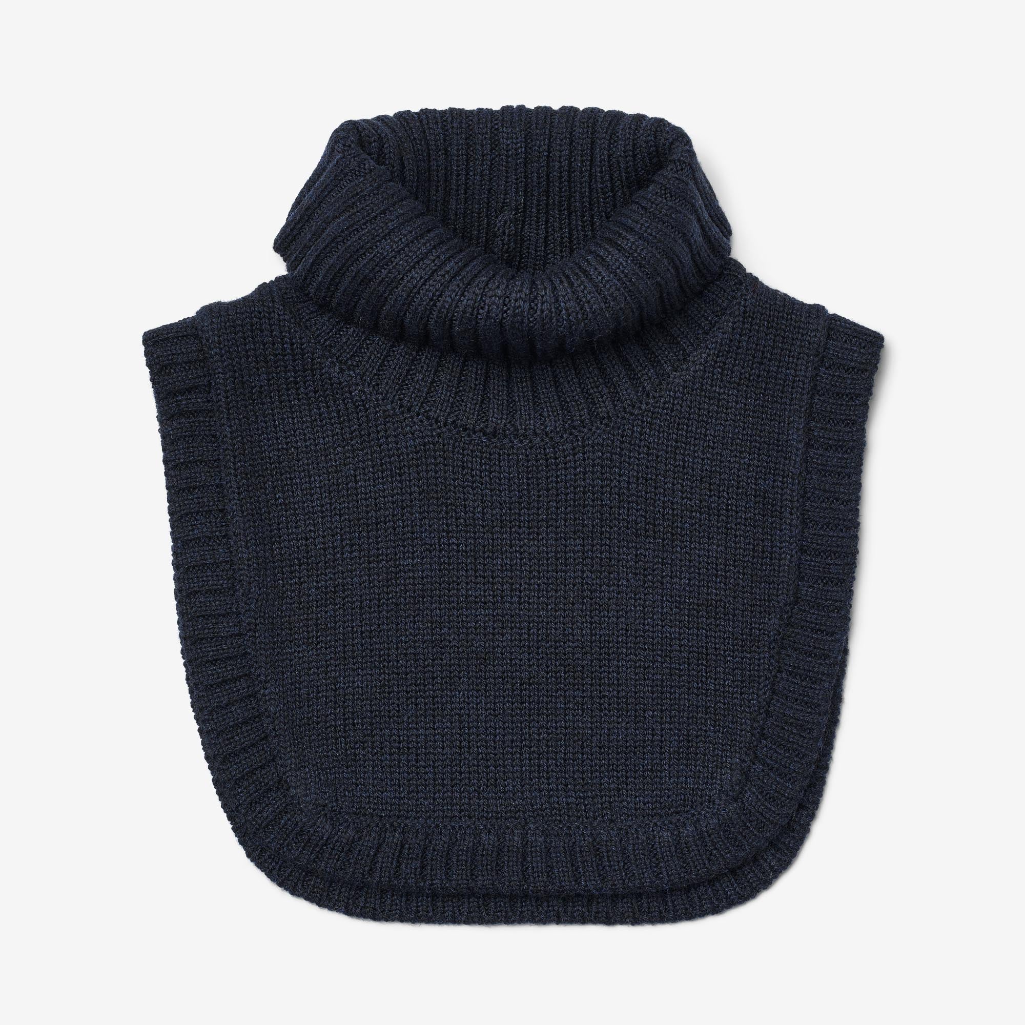wheat-essen-halssocke-navy-merinowolle-schlupfschal image 1