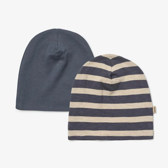 wheat-aidan-m-tze-greyblue-stripe-2er-pack-bio-baumwolle image 1
