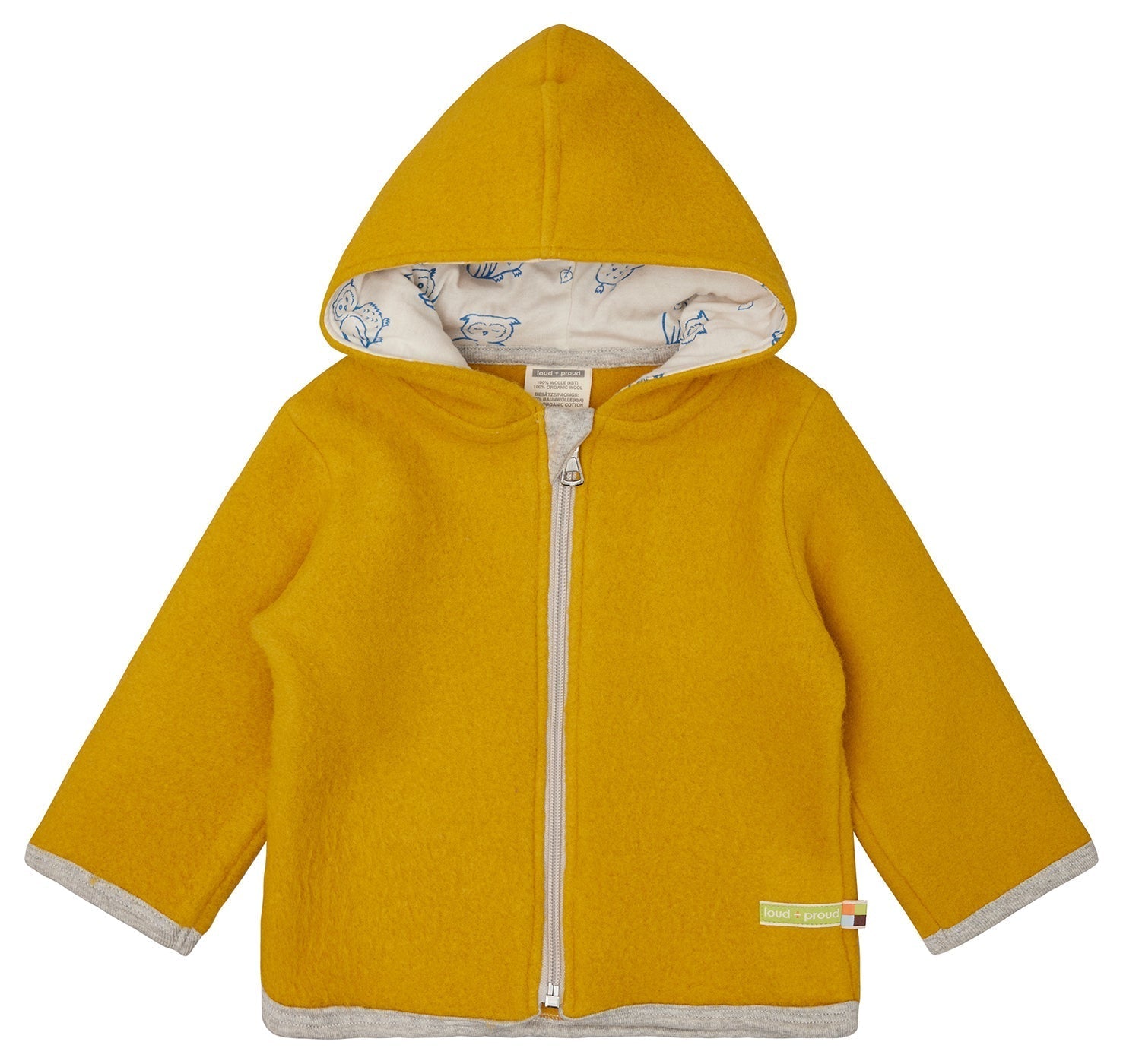 loud-proud-classics-wollfleece-jacke-curry-86-92 image 4