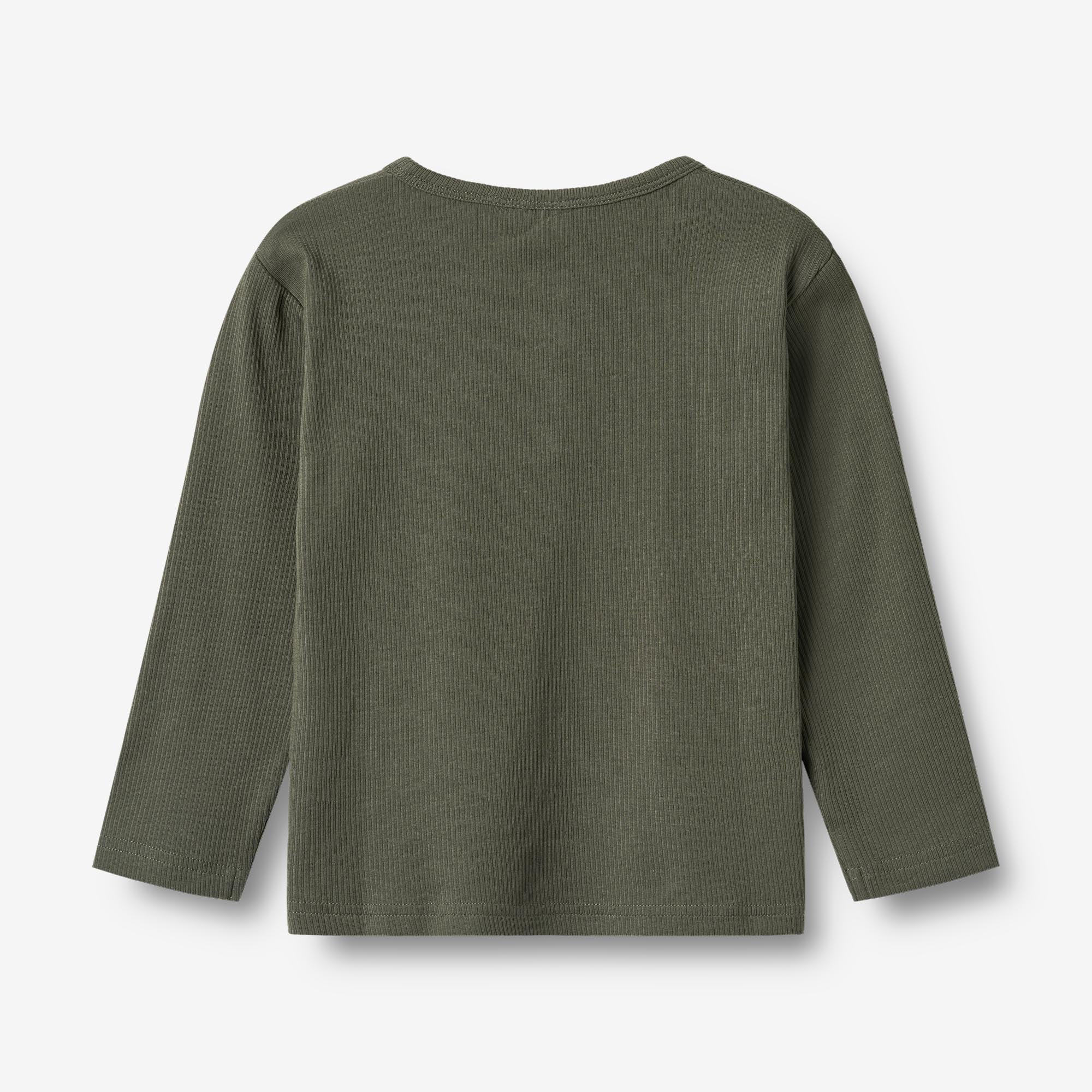 wheat-morris-langarmshirt-winter-forest-bio-baumwolle image 2