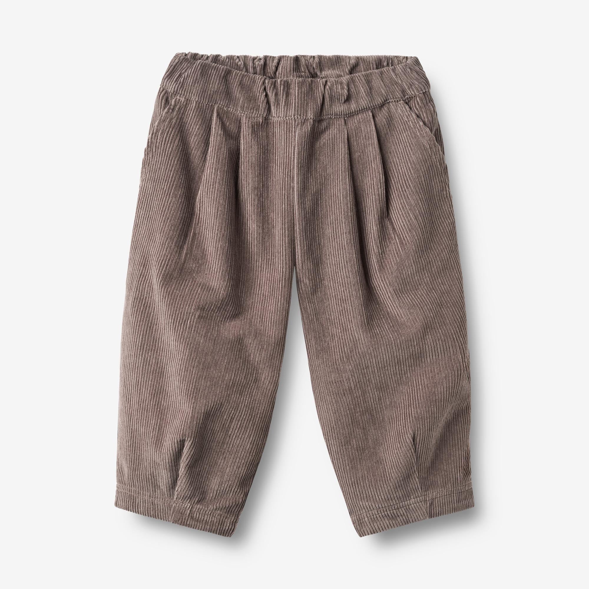 wheat-juno-hose-plum-truffle-cord-bio-baumwolle image 1