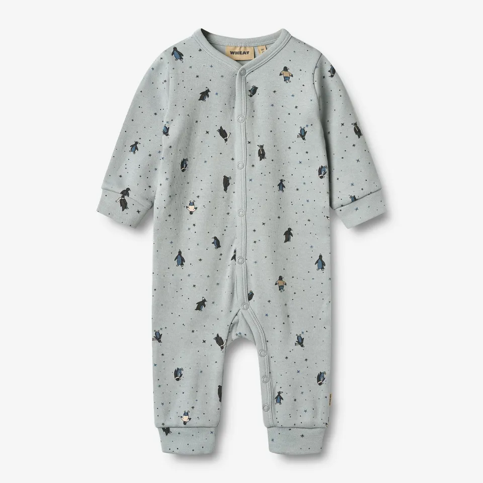 wheat-bendji-jumpsuit-soft-rain-penguins-bio image 1