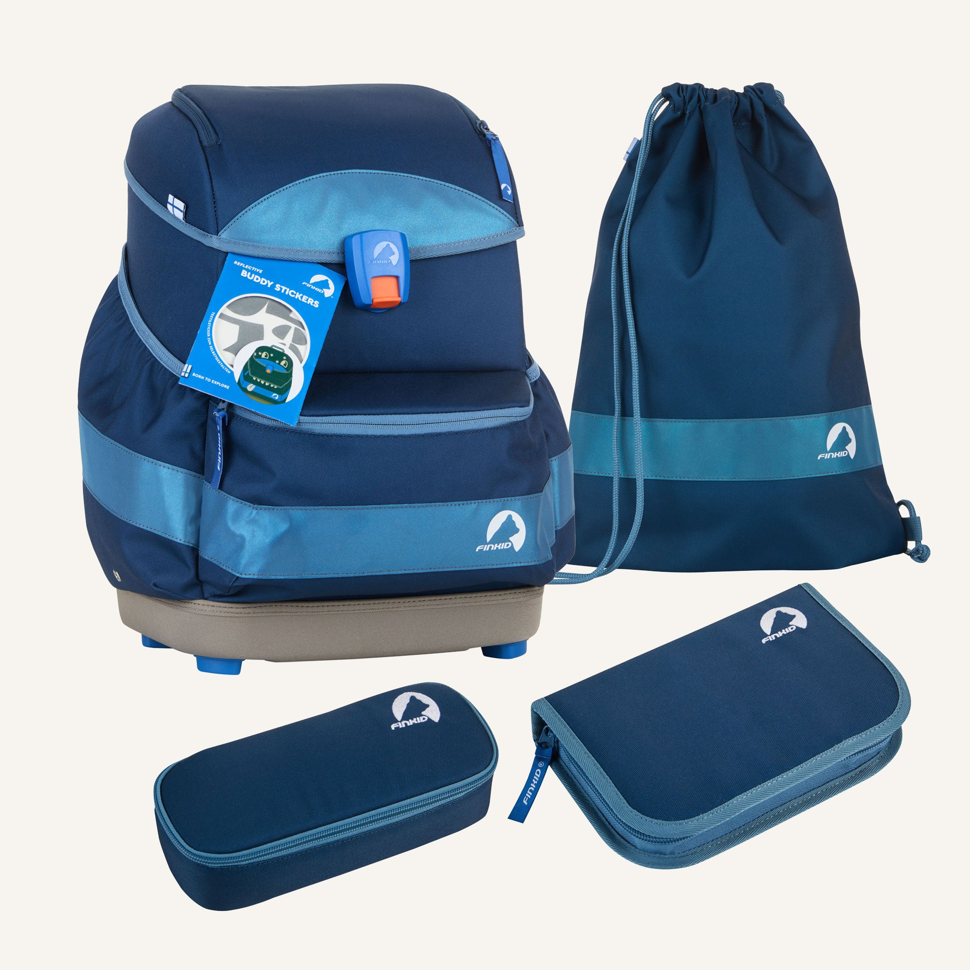 finkid-buddy-eko-sport-schulranzen-denim-dove-20l-set image 3