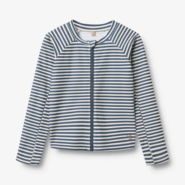 wheat-ada-langarm-schwimmshirt-blue-stripe-upf-40 image 1