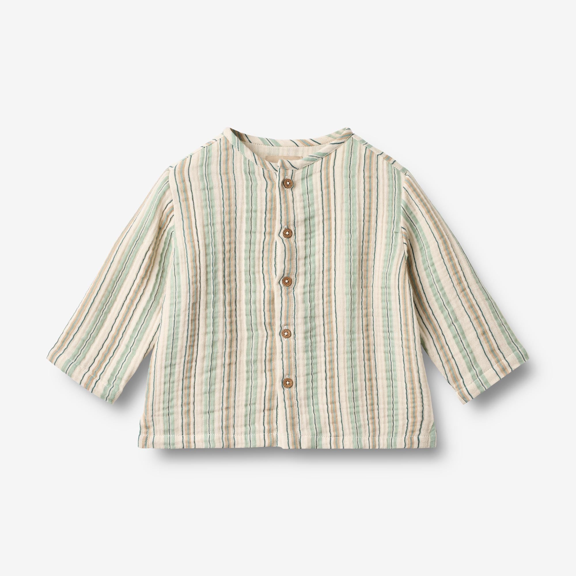 wheat-shelby-babyhemd-summer-stripe-bio-gr-62-92 image 1