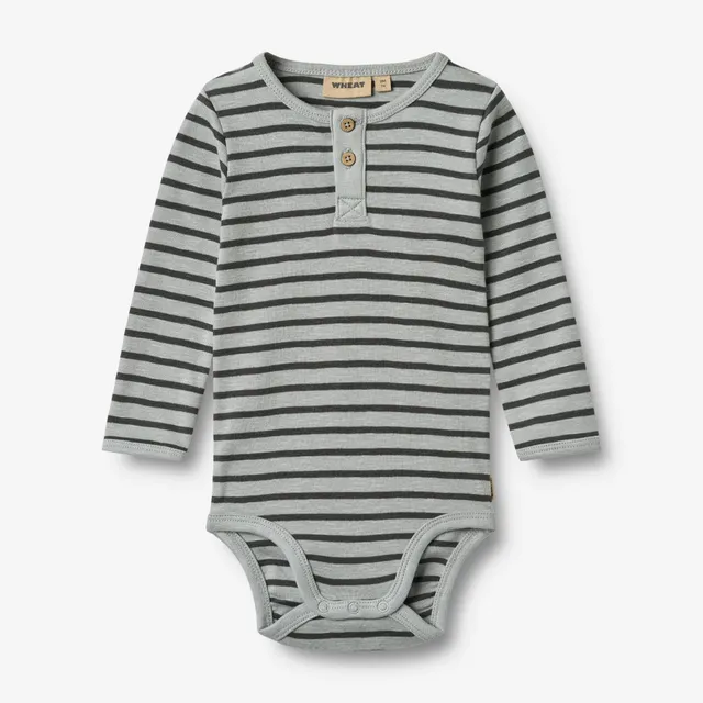 wheat-benny-langarmbody-soft-blue-stripe-bio-baumwolle image 1