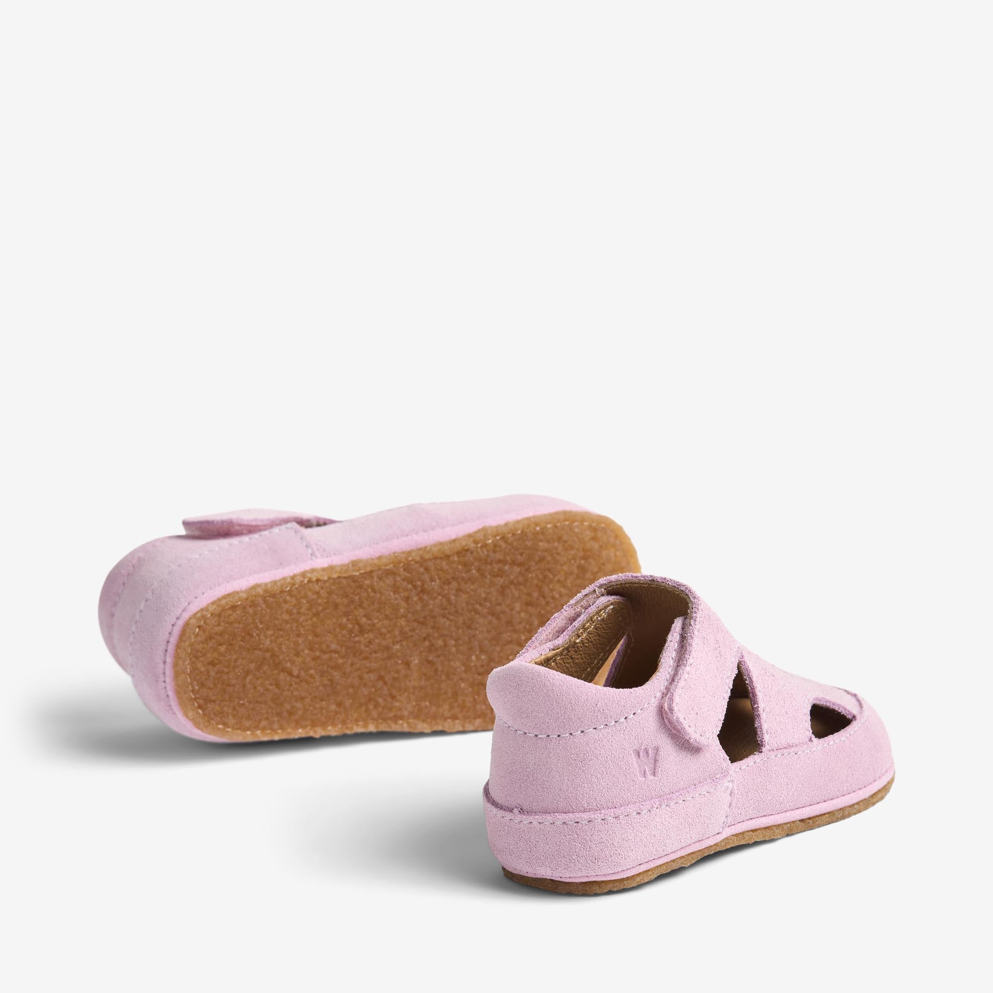 wheat-pax-hausschuh-lavender-leder-klett-kleinkind image 2