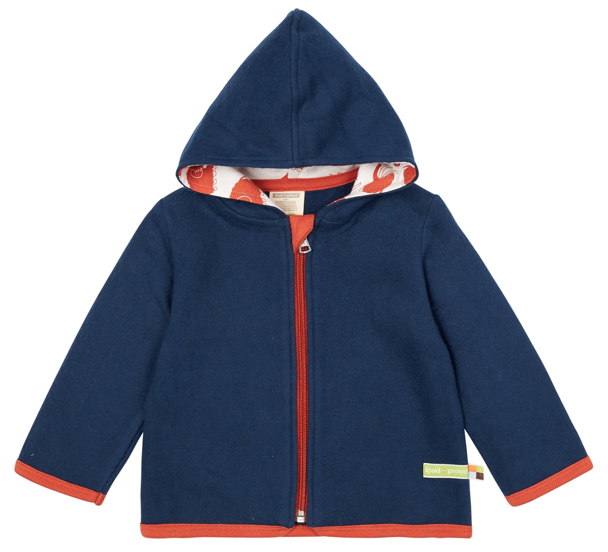 loud-proud-classics-jacke-fleece-kinderjacke-cinnamon image 7