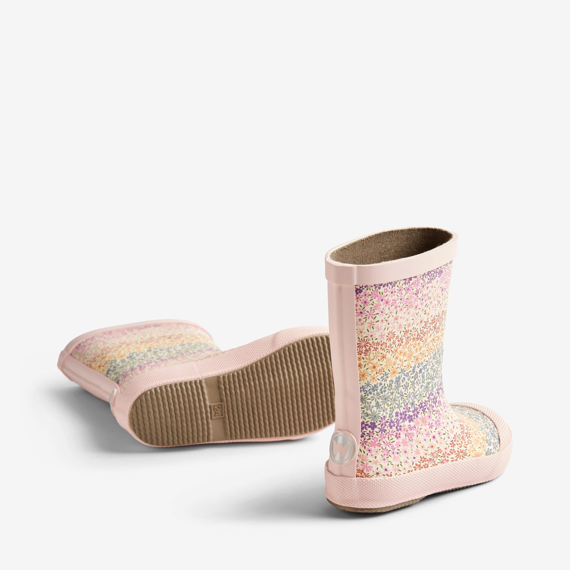 wheat-muddy-gummistiefel-rainbow-flowers-naturkautschuk image 2