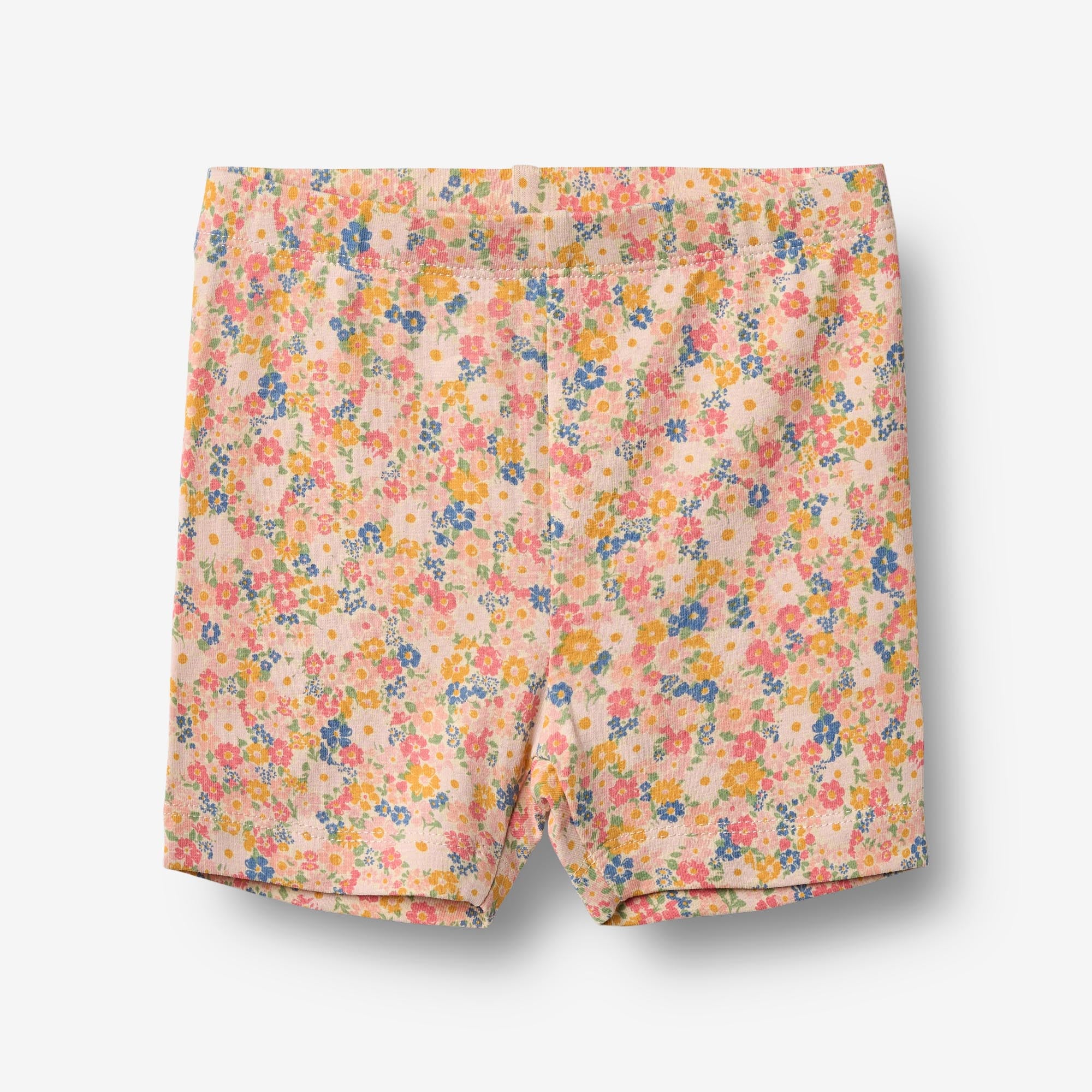 wheat-anne-bike-shorts-multi-flowers-bio-baumwolle image 1