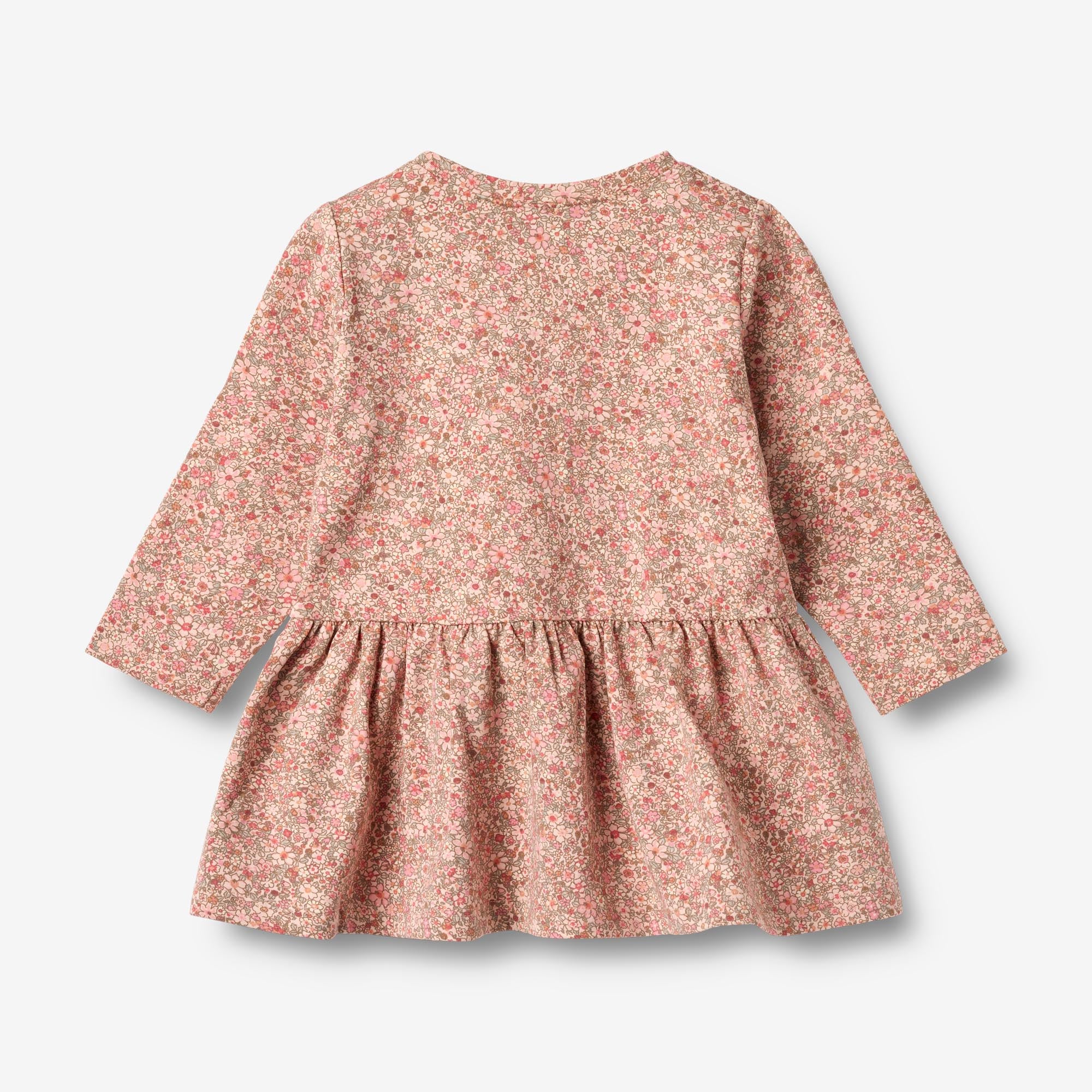 wheat-bessie-jerseykleid-rose-dust-flower-bio-baumwolle image 2