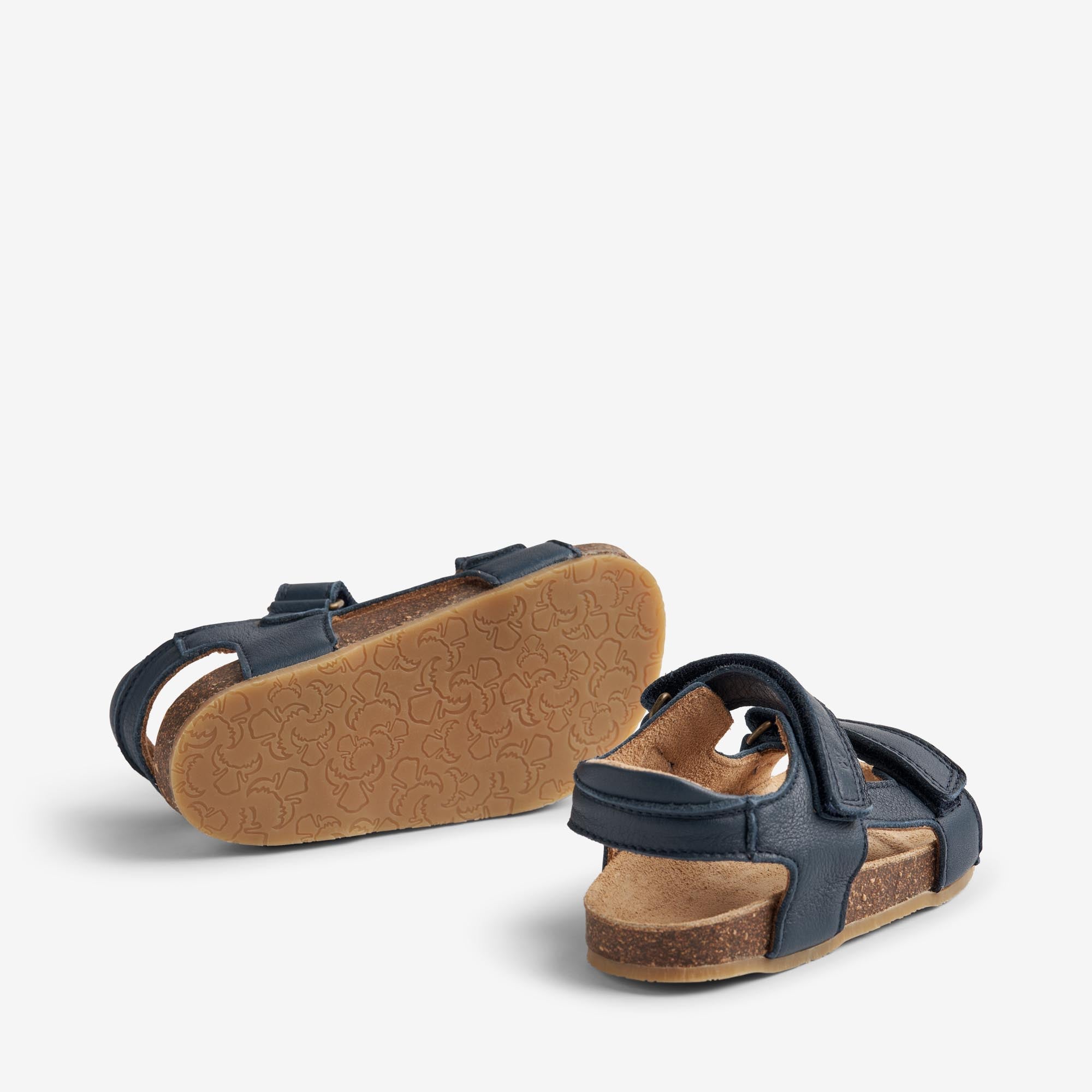 wheat-corey-sandale-navy-leder-klettsandale image 2