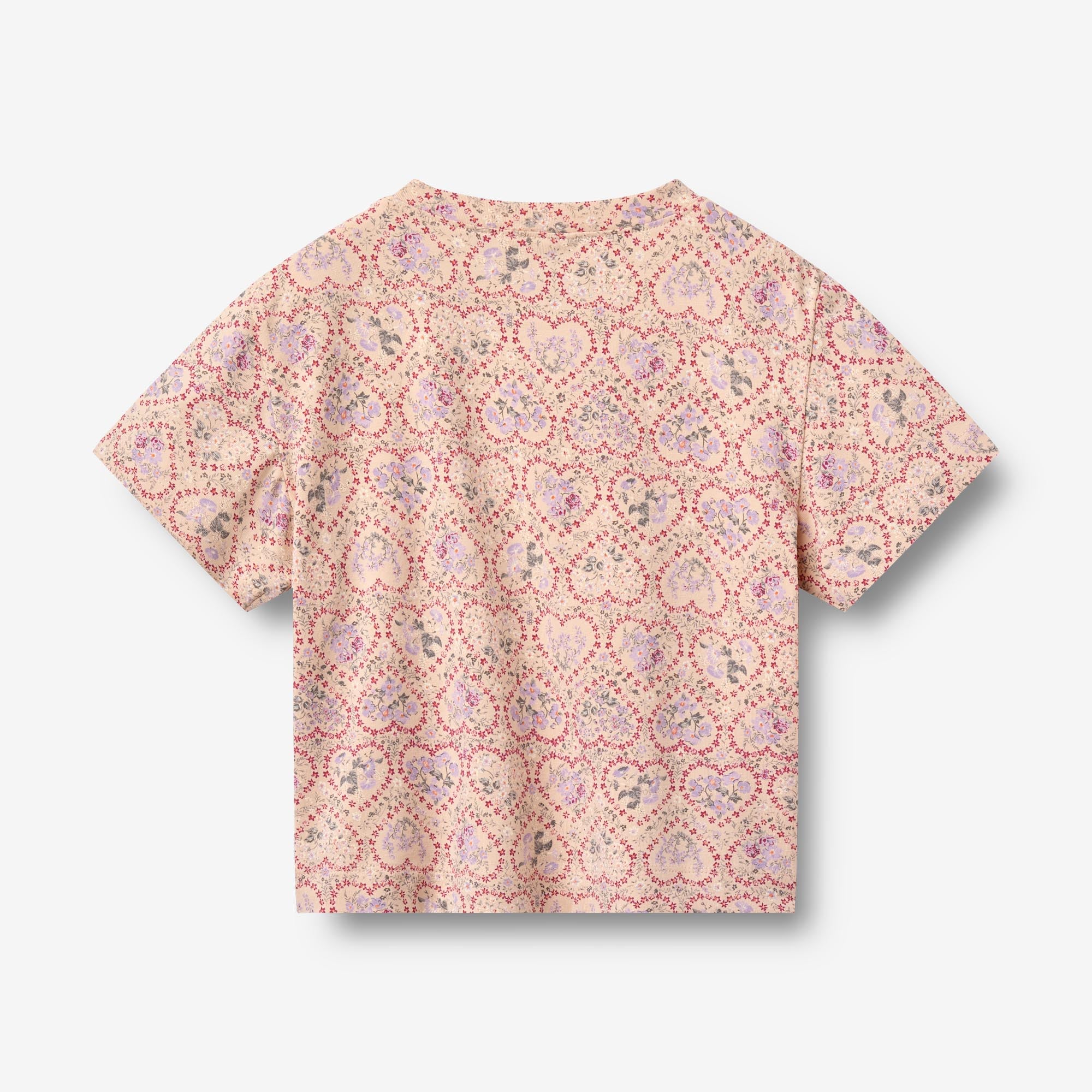 wheat-ella-2-t-shirts-set-magenta-heart-flowers-baby-bio image 4