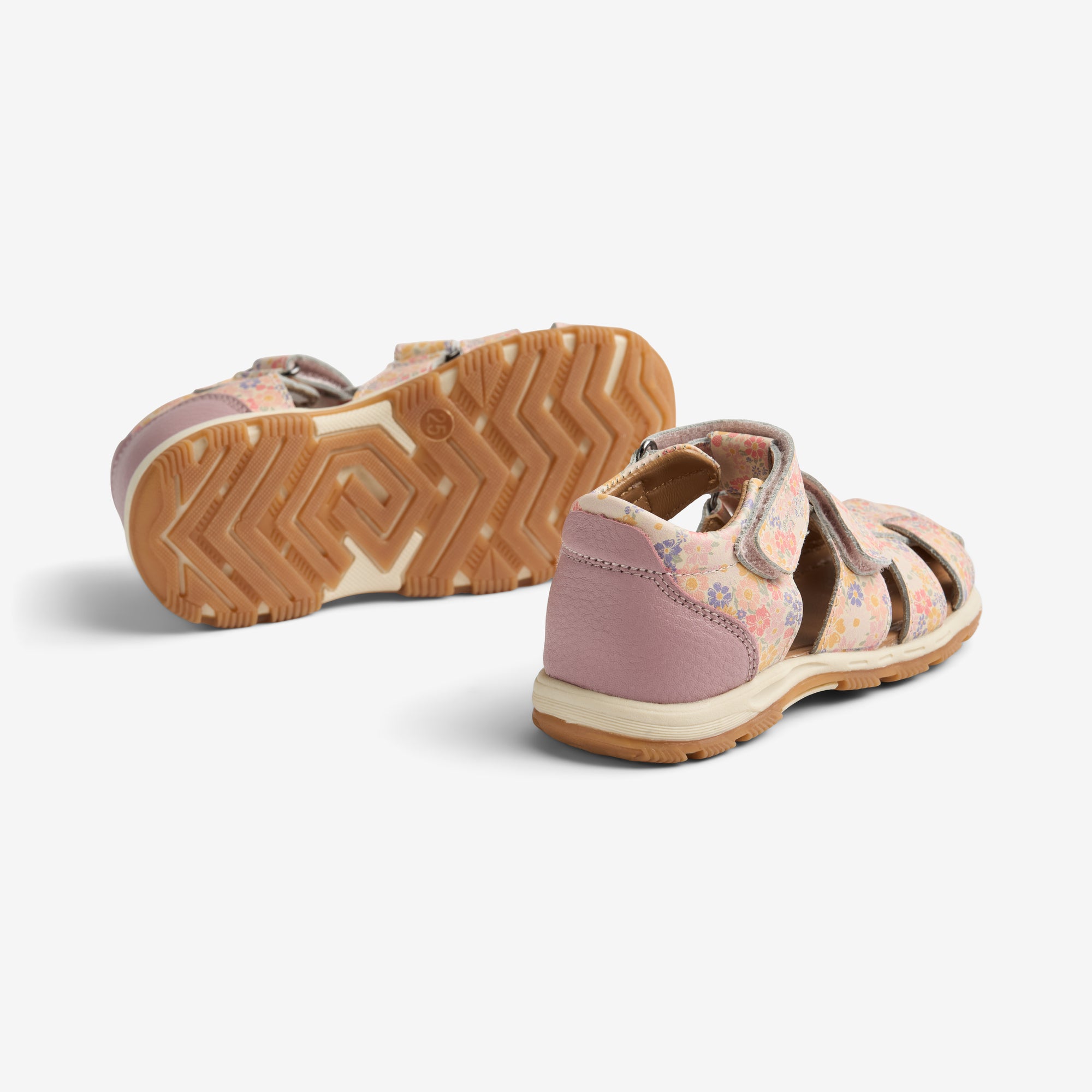wheat-frei-sandalen-multi-flowers-leder-gr-19-35 image 2