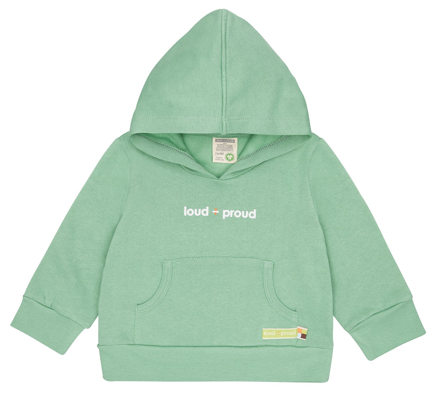 loud-proud-classics-hoodie-kapuzenpulli-bamboo-74-80 image 1