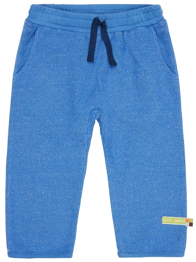 loud-proud-classics-hose-melange-strick-jogginghose-indigo-86-92 image 1