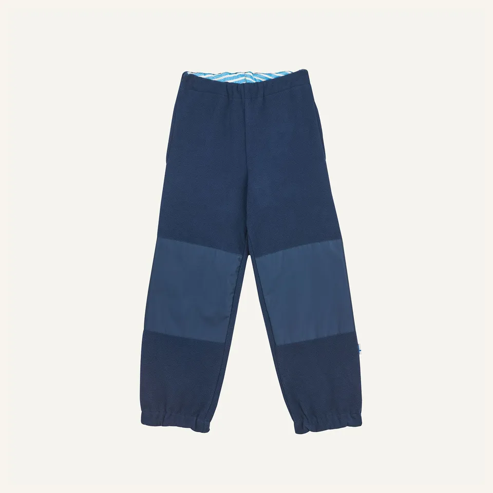 finkid-husky-pilvi-fleecehose-kinder-atmungsaktiv-navy image 1