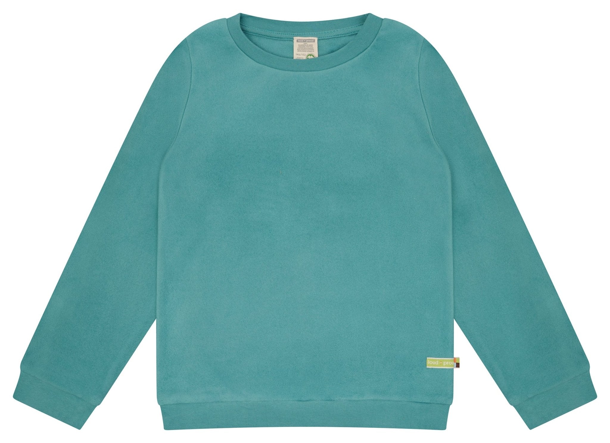 loud-proud-classics-fleece-sweatshirt-curry-134-140-bio-baumwolle image 7