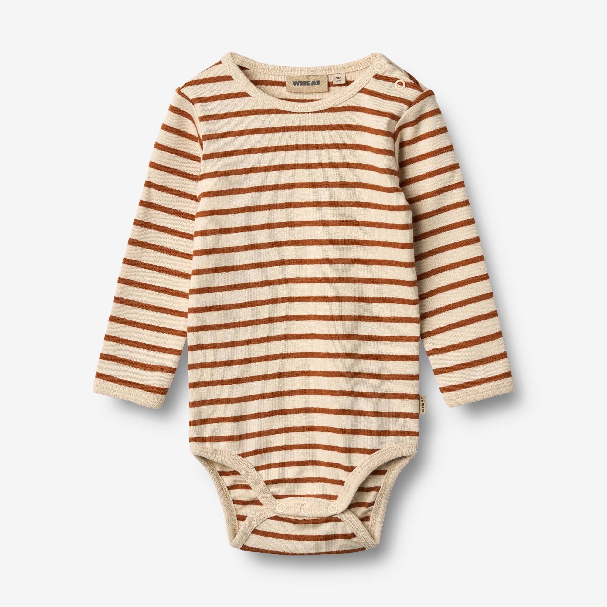 wheat-berti-body-langarm-warm-caramel-stripe-baby image 1