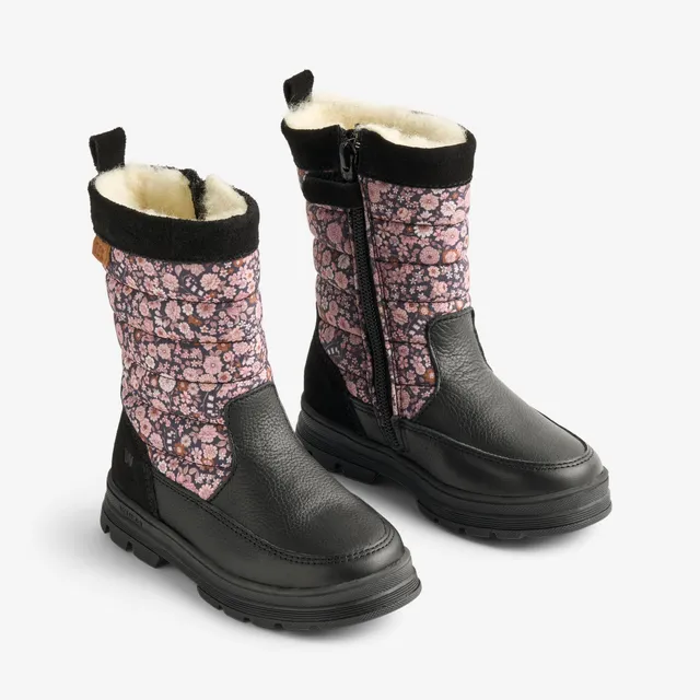 wheat-koa-tex-winterboot-black-wollfutter image 1