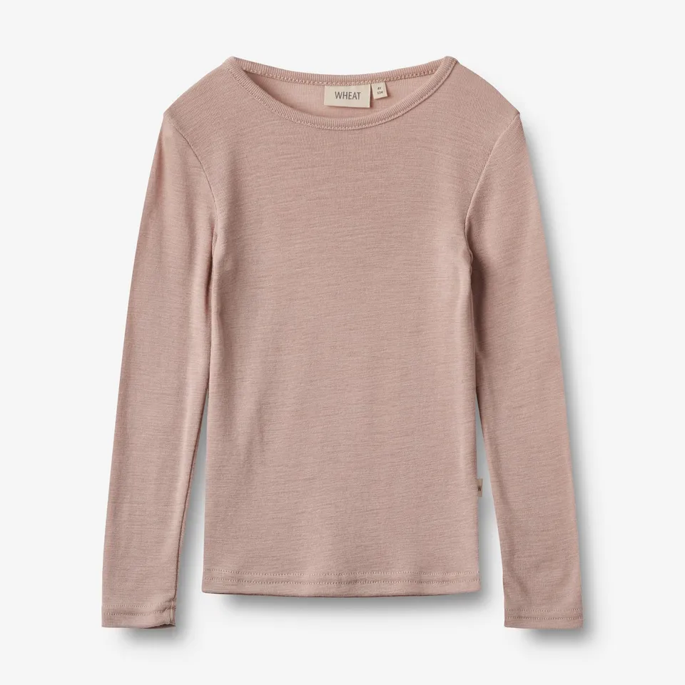 wheat-wool-t-shirt-alfie-wollshirt-dry-rose-merino image 1