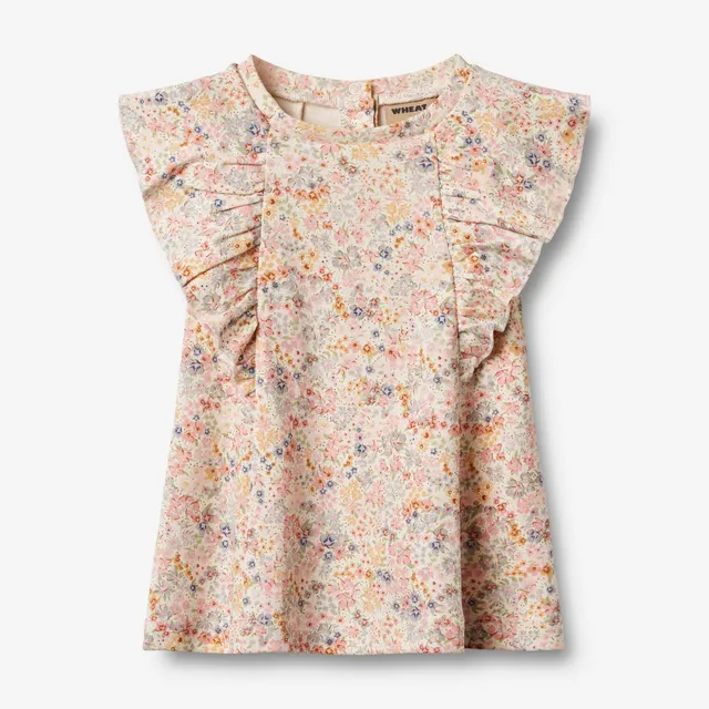 wheat-jerseykleid-shirley-kleid-bright-flowers-bio-baumwolle image 1