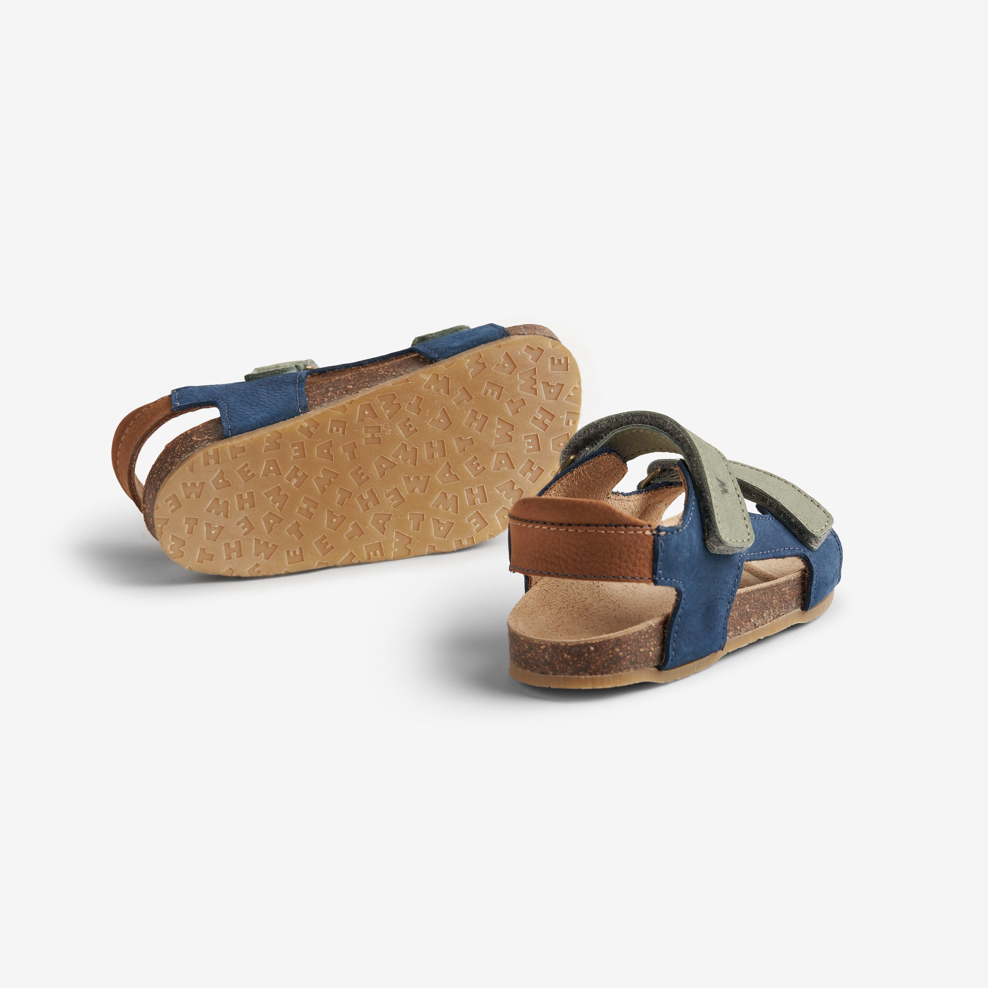 wheat-corey-sandale-blue-leder-klettsandale image 3