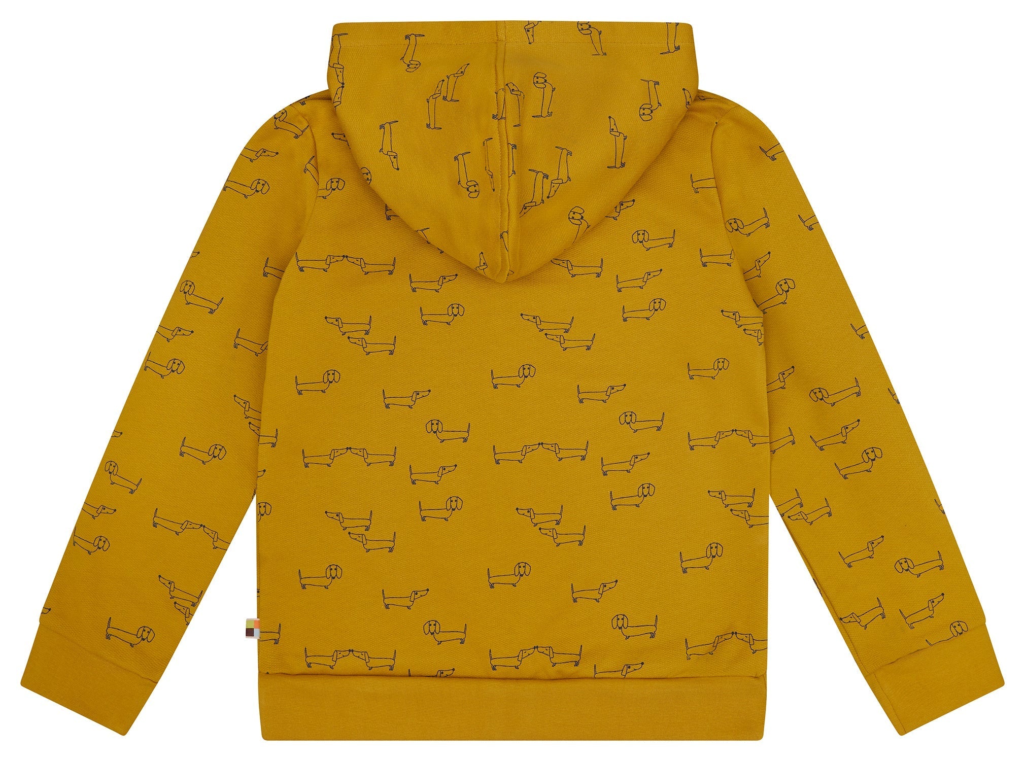 loud-proud-classics-sweatjacke-kapuze-kinder-oregano-dackel image 2