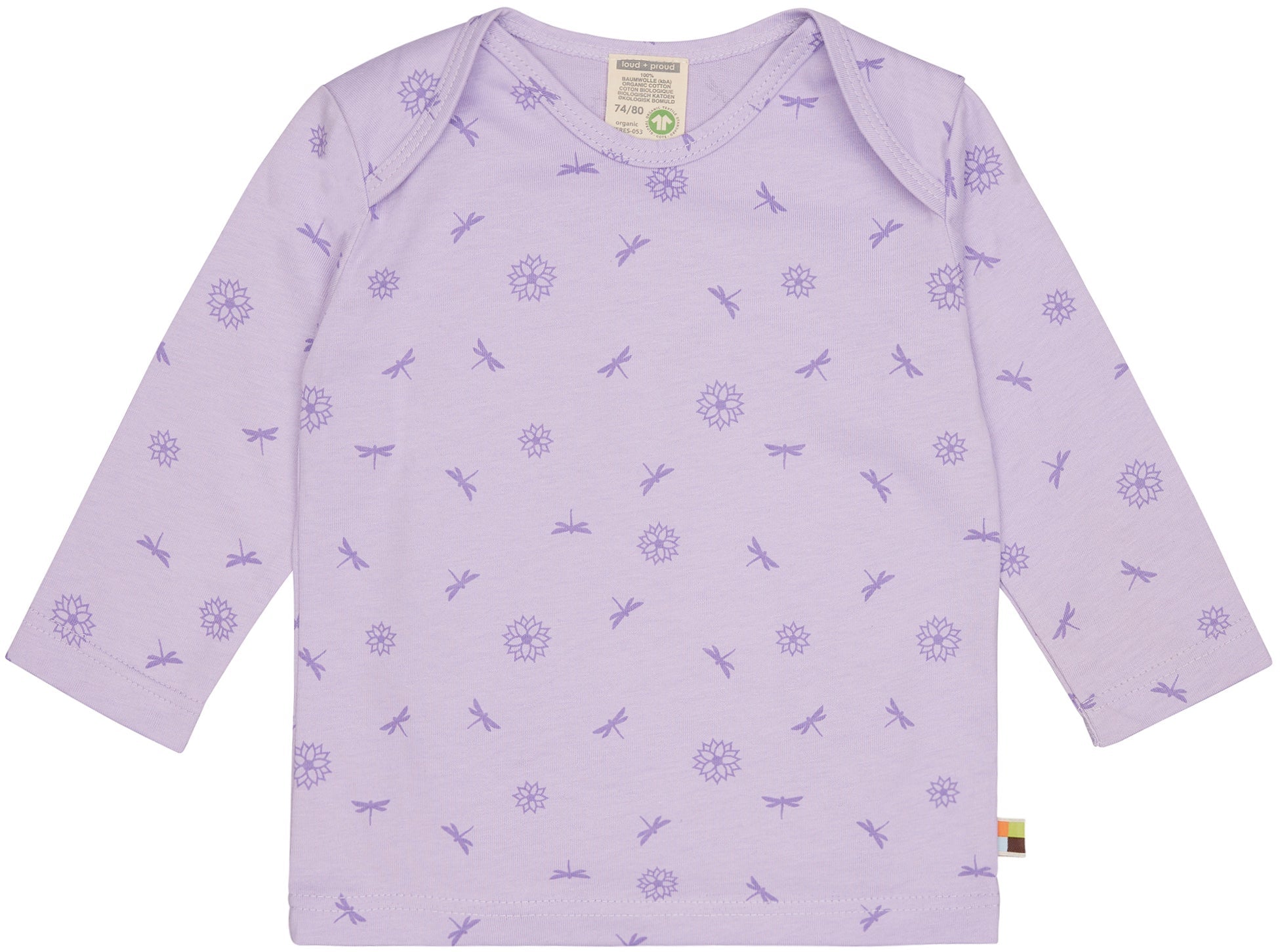 loud-proud-classics-shirt-druck-lilac-pastel-single-jersey image 1