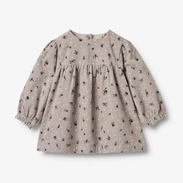 wheat-elvira-kleid-baby-dusty-purple-flower-hearts-bio image 1