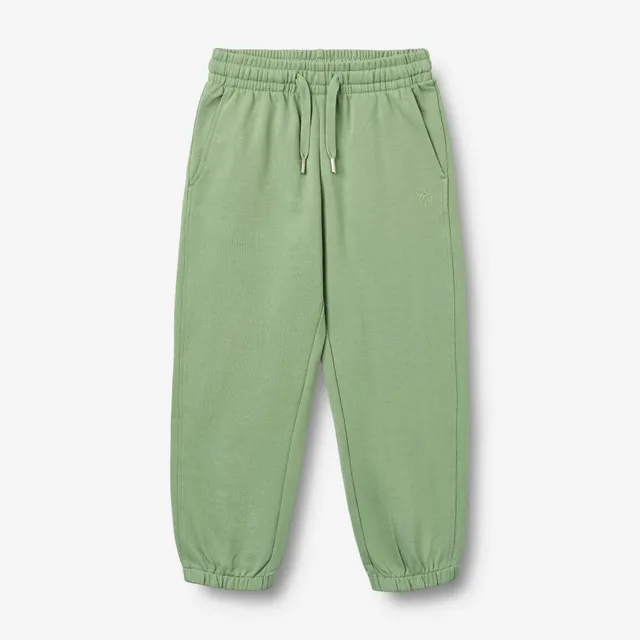 wheat-cruz-sweatpants-kinder-jogginghose-jade-green-bio image 1