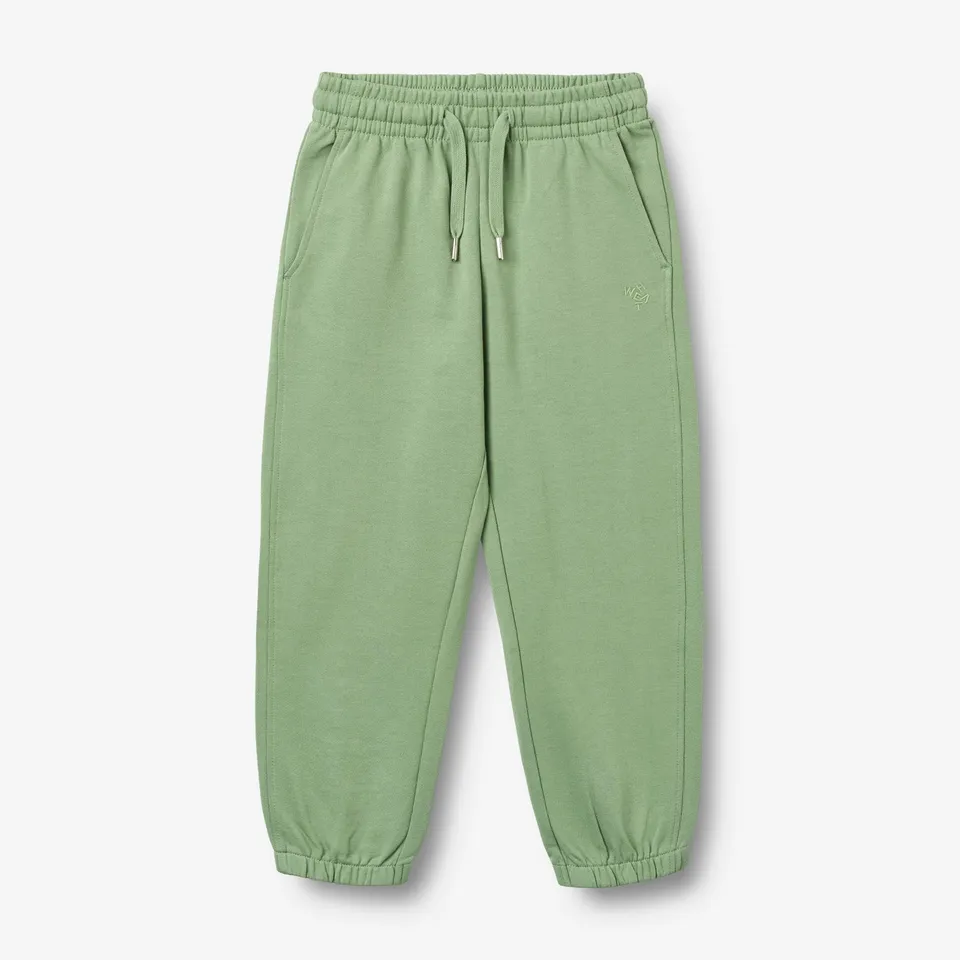 wheat-cruz-sweatpants-kinder-jogginghose-jade-green-bio image 1