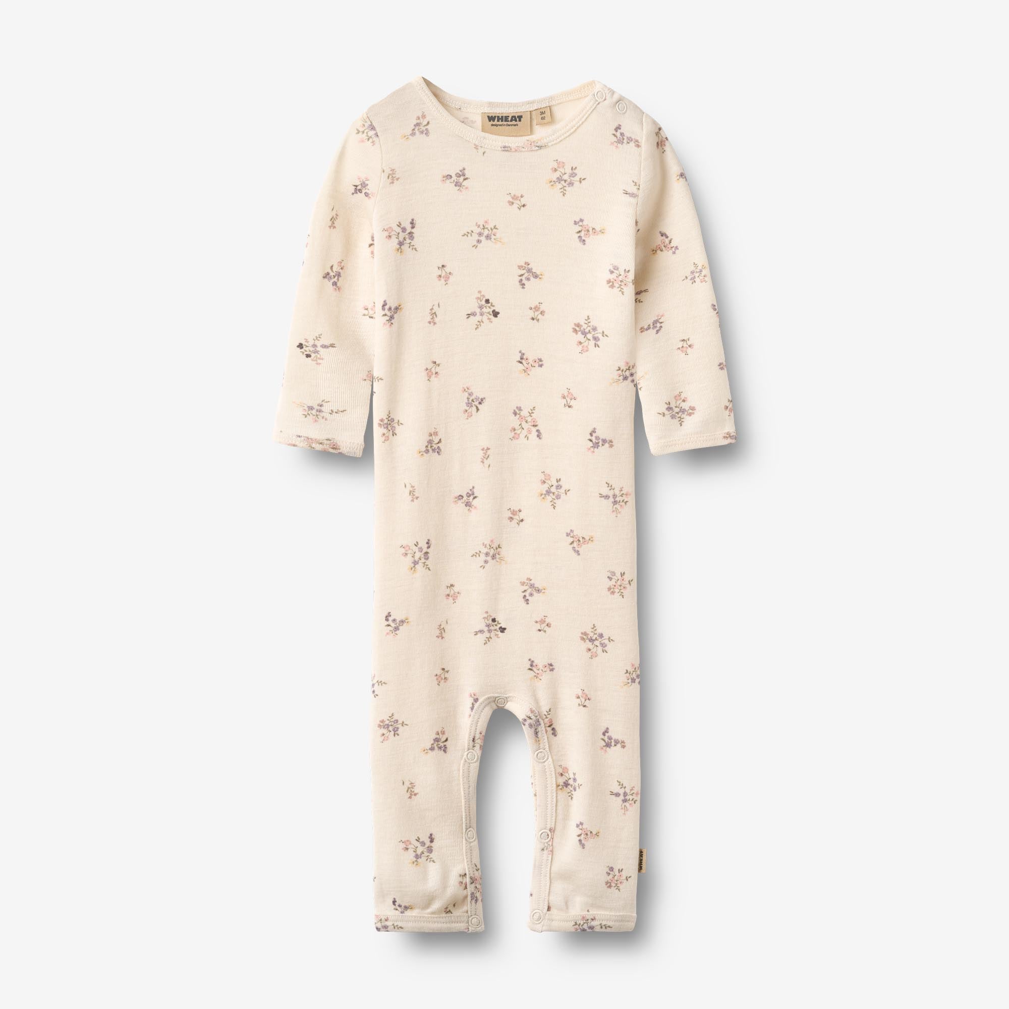 wheat-haven-wolloverall-eggshell-flowers-merino-baby image 1