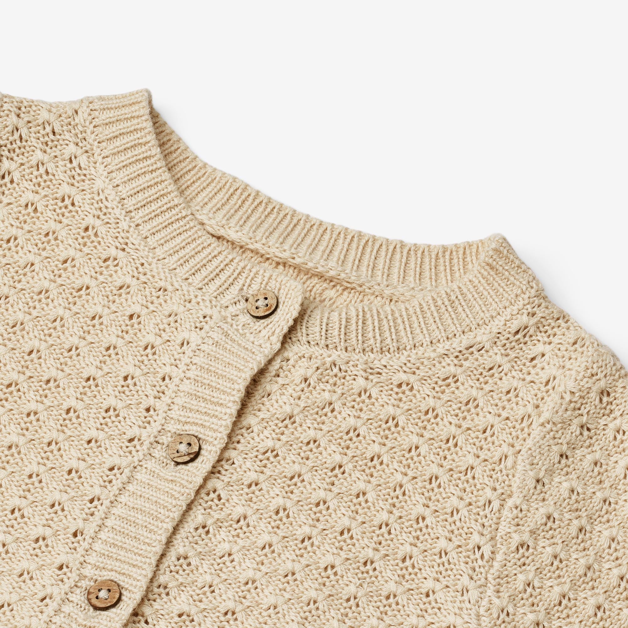 wheat-magnella-strickjacke-sandshell-aus-bio-baumwolle image 4