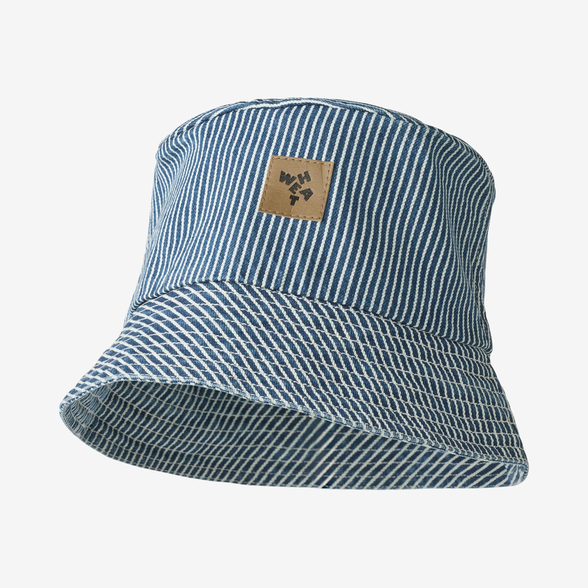 wheat-charlie-fischerhut-denim-stripe-bio-baumwolle image 1