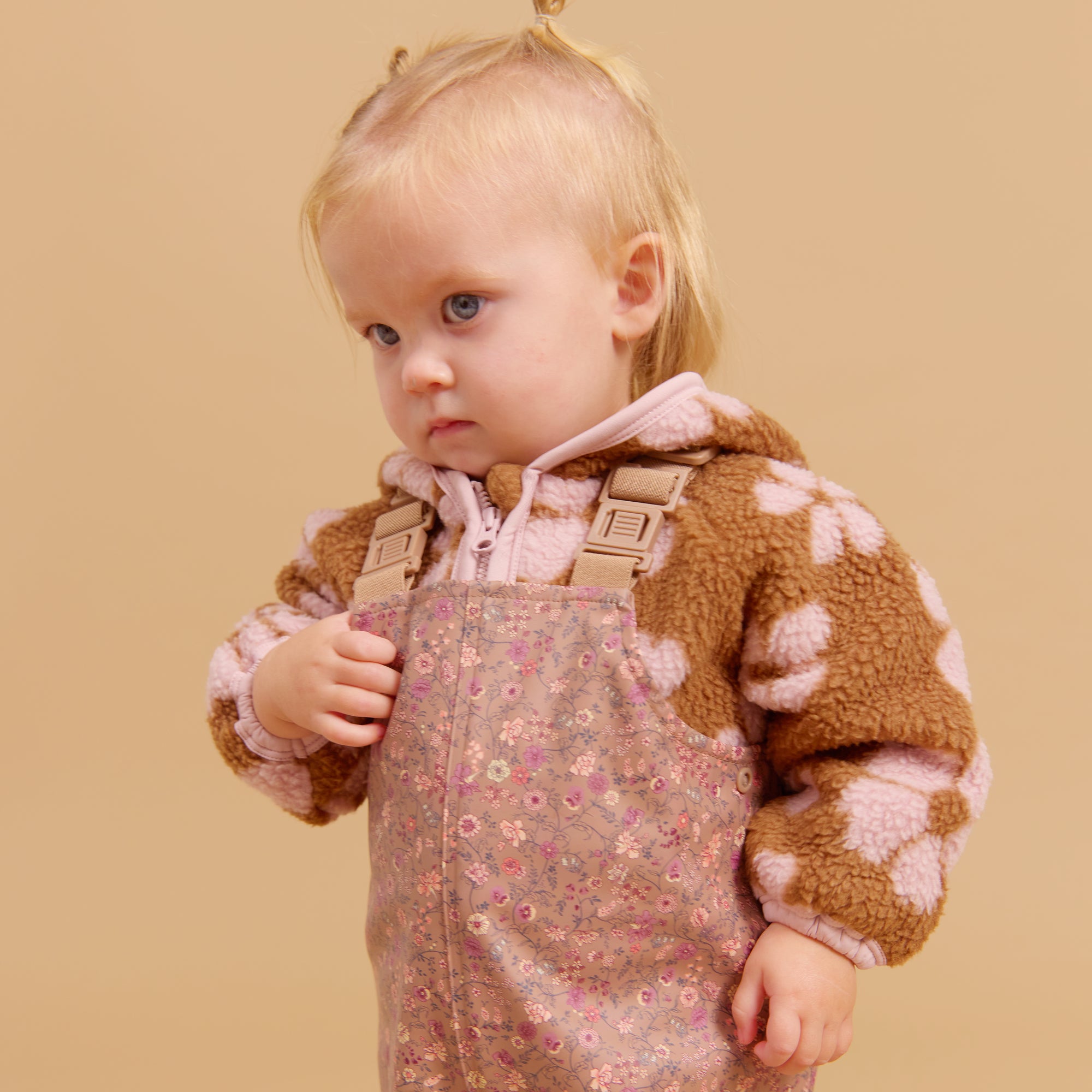 wheat-martinus-fleecejacke-warm-hazel-flowers-recycling image 3