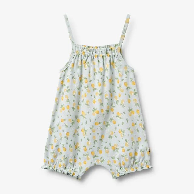 wheat-senia-playsuit-strampler-summer-blue-citrus-bio-baumwolle image 1